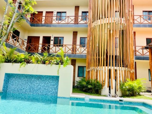 Hotel Manglar Suites Mahahual Kültér fotó