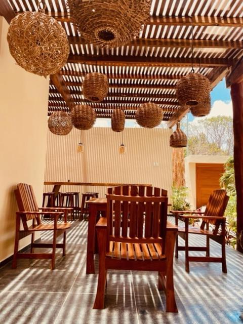 Hotel Manglar Suites Mahahual Kültér fotó